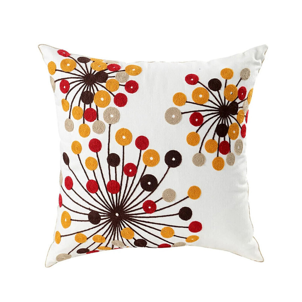 Flower Pattern Pillow Cover